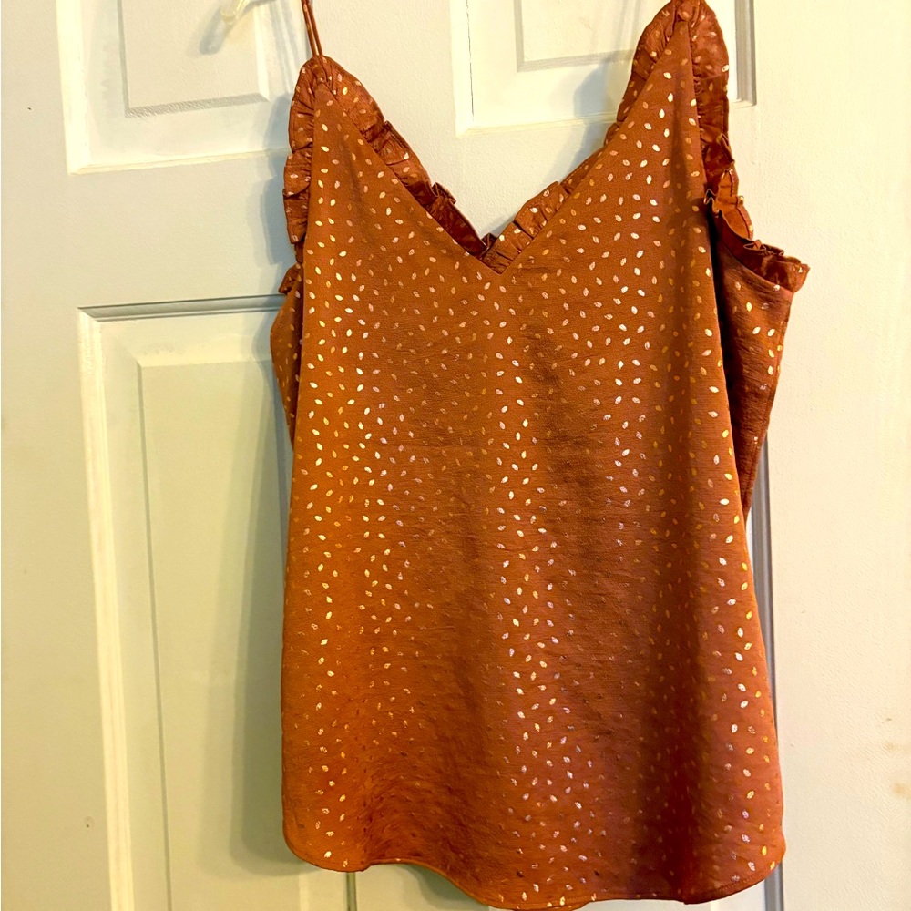 Spaghetti strap sexy blouse!